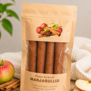 Ahjuõuna-kaneeli marjarullid